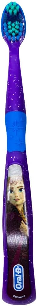 Oral-B Disney Frozen Toothbrush, 3+ YRS, Extra Soft (Characters Vary) - Pack of 2