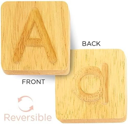 Wooden Alphabet Tracing Boards - Preschool Letter Formation - Montessori Alphabet Letters