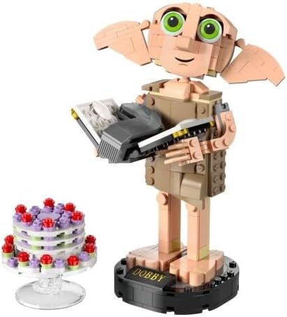 LEGO Harry Potter Dobby The House-Elf Building Toy Set, Build and Display Model of a Beloved Character from The Harry Potter Franchise, for 8 Year Old Boys' and Girls' Birthday, 76421