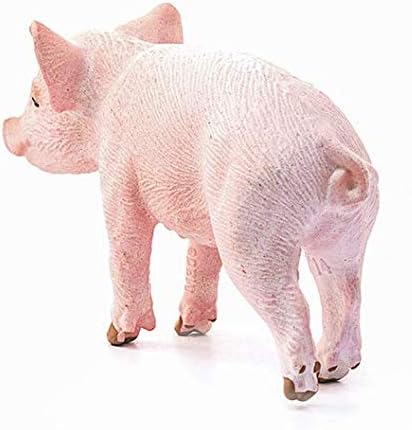 Schleich Farm World Piglet Standing Educational Figurine for Kids Ages 3-8, Pink