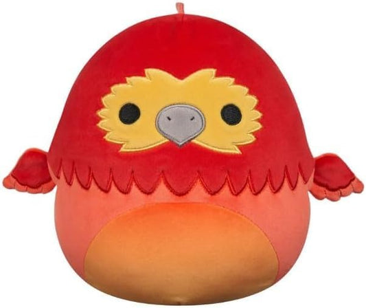 Squishmallows 8 Inch Harry Potter Fawkes The Phoenix - Officially Licensed Kellytoy Plush - Collectible Soft & Squishy Stuffed Animal Toy - Add to Your Hogwarts Squad - Gift for Kids, Adults
