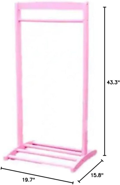 Frenchi Home Furnishing Kid's Clothes Hanger, Pink