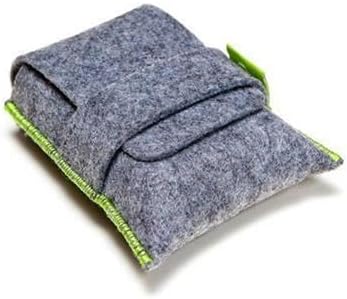 6 Piece Tegu Pocket Pouch Prism Magnetic Wooden Block Set, Tints