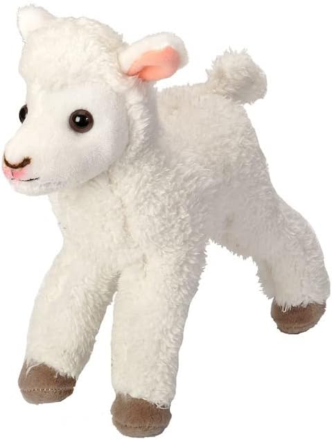 Wild Republic Lamb Plush, Stuffed Animal, Plush Toy, Gifts for Kids, Cuddlekins 8 Inches