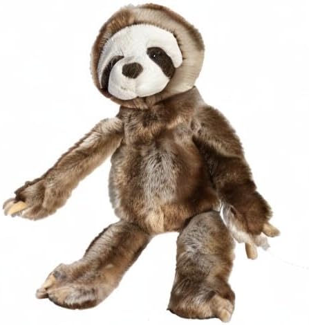 Mary Meyer FabFuzz Slowmo Sloth Soft Toy Friend, 13 inches