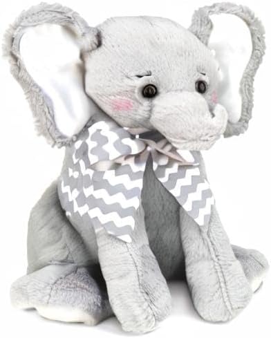 Bearington Baby Lil' Spout Lullaby Animated Musical Plush Stuffed Animal Gray Elephant 13"