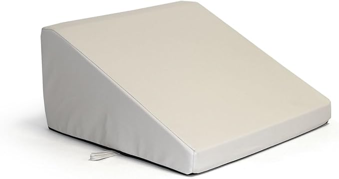 foamnasium Wedge, Indoor Foam Playset, Soft Toddler and Active Kids Play Foam Wedge for Crawling, Climbing, Sliding and Jumping, Made in The US, Enhanced Snow