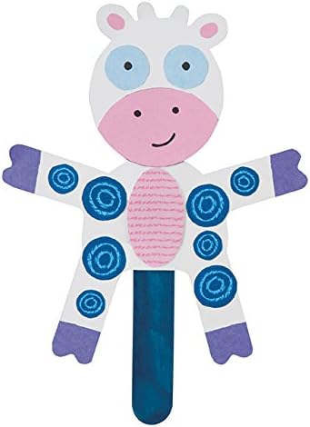 ALEX Toys Little Hands Pop Stick Art Craft Kit, Create Cute Animal and Flower Puppets, Allows Children to be Creative and Use their Imagination, For Ages 3 and up