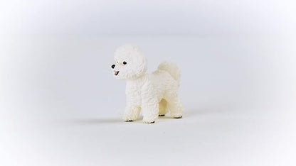 Schleich Farm World New 2023, Farm Animal Toys for Boys and Girls, Bichon Frise Toy Dog Figurine, Ages 3+