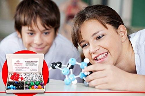 Old Nobby Lessons in Chemistry Model Kit - 239 Pc Molecular Model Kit Organic Chemistry for Students - Complete Molecular Model Kit, Chemistry Set for STEM, Visualizing Bonds and Structures