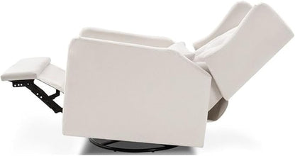 DaVinci Everly Recliner and Swivel Glider in Performance Cream Eco-Weave, GREENGUARD Gold Certified