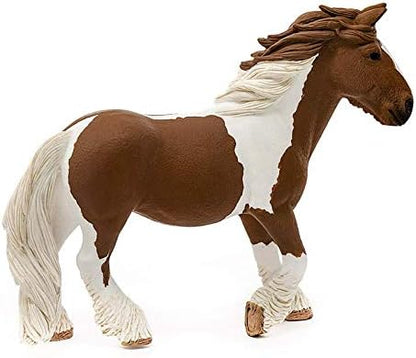 Schleich Farm World Realistic Tinker Mare Horse Figurine - Highly Detailed and Durable Farm Animal Toy, Fun and Educational Play for Boys and Girls, Gift for Kids Ages 3+