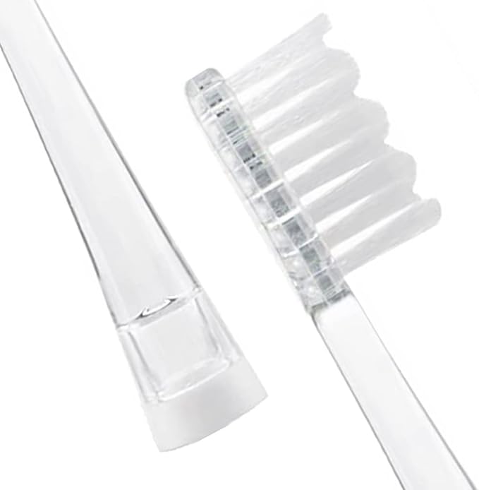 SEAGO Toothbrush Replacement Heads - SG977 SG513 - SEAGO Kids Toothbrushes Heads for Toddlers - Compatible with SEAGO Electric Toothbrushes Kids (White, 4-Pack) (White, 1 Count (Pack of 4))