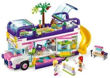 LEGO Friends Friendship Bus 41395 Heartlake City Toy Playset Building Kit Promotes Hours of Creative Play (778 Pieces)