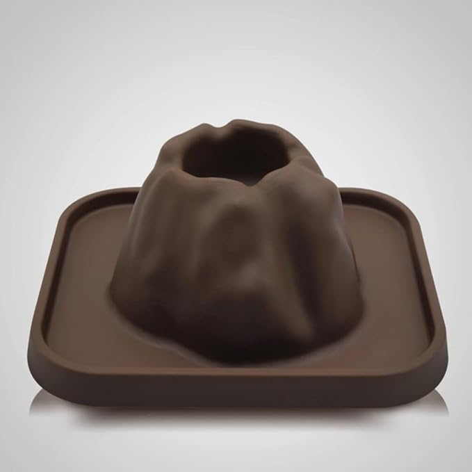 Toddmomy 5Pcs Volcanic Model Volcano Science Kit Volcano Eruption Toy Volcano Prop Scientific DIY Demonstration Model Fairy Garden Landscape Decoration