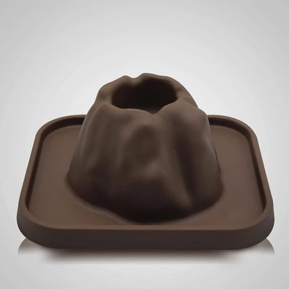 Toddmomy 5Pcs Volcanic Model Volcano Science Kit Volcano Eruption Toy Volcano Prop Scientific DIY Demonstration Model Fairy Garden Landscape Decoration