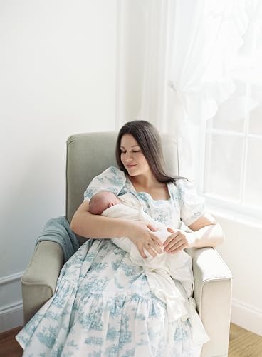 Evolur Raleigh Glider with Massager in Charcoal, Upholstered Plush Seating 360° Swivel Glider Rocking Chair, FSC Certified, Greenguard Gold & JPMA Certified Nursery Glider Recliner