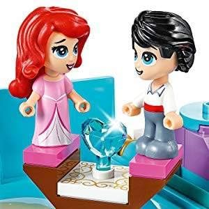 LEGO Disney Ariel’s Storybook Adventures 43176 Creative Little Mermaid Building Kit (105 Pieces)