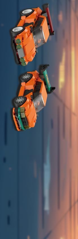 HOGOKIDS City Car Garage Building Set, 1022 PCS 3 IN 1 Auto Repair Shop, Gas Station, Car Wash Building Block with 2 Custom Cars Pretend Play Mechanic Toy Birthday Gift for 8-14+ Boys Teens Girls Kids