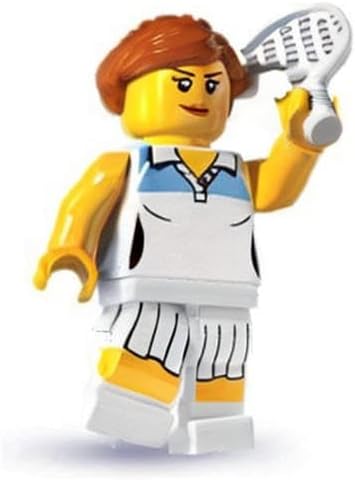 Lego: Minifigures Series 3 > Female Tennis Player Mini-Figure