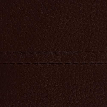 Ample Decor Bean Bag Cover (No Filling), Plush Toys Storage Soft Leatherette, Durable Construction Sturdy Zipper, Ideal for Children and Teenagers - Brown