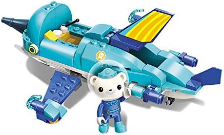 for Age 6+ Building Block Ocean Adventure Octonauts GUP-R Sailfish Vehicle & Barnacles 116pcs Building Brick Set-No Package Box (3702)