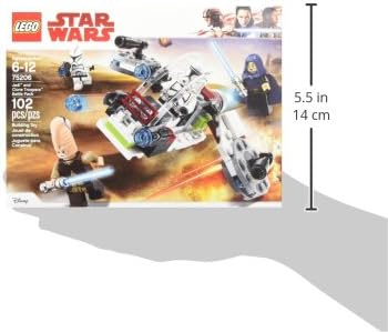 LEGO Star Wars Jedi & Clone Troopers Battle Pack 75206 Building Kit for 72 months to 144 months (102 Pieces)