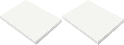 Prang (Formerly SunWorks) Construction Paper, White, 9" x 12", 100 Sheets (Pack of 2)