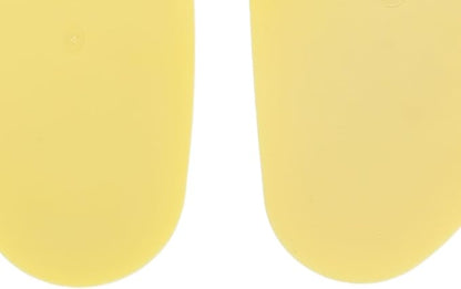 3Pcs Soft Rubber Rib for Pottery Clay, 3 Sizes Ceramic Sculpting Essential Tool for Pottery DIY Craft Work (Yellow)