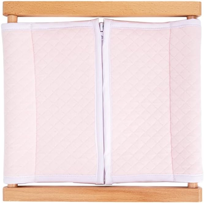 Montessori Wooden Toys for Dressing Learning Board Learning Basic Dressing Skills - Buttons, Snaps, Zippers, Belt Buckles & Velcro Toys for 1 2 3 Year Old Toddlers Sensory Toy Gifts(Zipper Clothing)