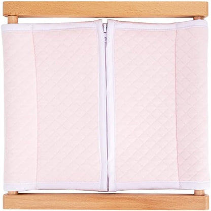 Montessori Wooden Toys for Dressing Learning Board Learning Basic Dressing Skills - Buttons, Snaps, Zippers, Belt Buckles & Velcro Toys for 1 2 3 Year Old Toddlers Sensory Toy Gifts(Zipper Clothing)