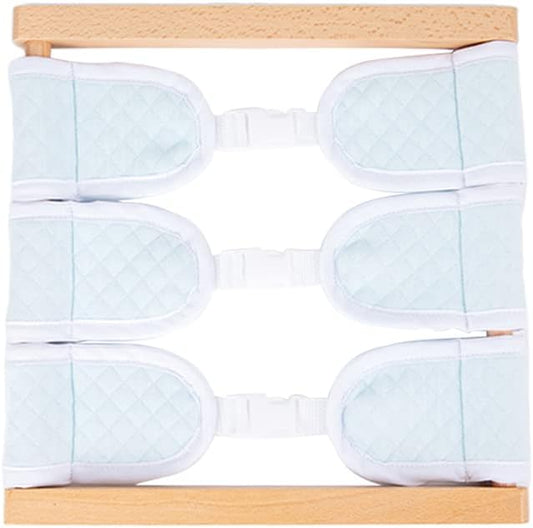 Montessori Wooden Toys for Dressing Learning Board Learning Basic Dressing Skills - Buttons, Snaps, Zippers, Belt Buckles & Velcro Toys for Toddlers 1 2 3 4 Year Old Sensory Toy Gifts(Buckle Clothing)