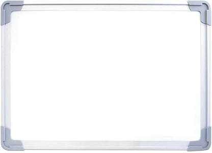 Flipside Products 16” x 20” Magnetic Double-Sided Desktop Easel, Bright White Dry Erase Easel for Office, Home, and Classroom, Aluminum Frame, Magnets and Dry Erase Marker w/Magnetic Eraser Cap