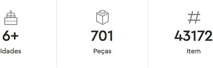 LEGO Disney Frozen Elsa's Magical Ice Palace 43172 Toy Castle Building Kit with Mini Dolls, Castle Playset with Popular Frozen Characters Including Elsa, Olaf, Anna and More (701 Pieces)