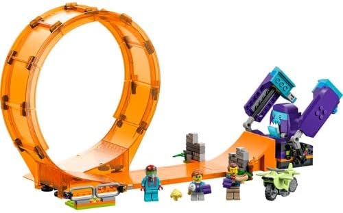 Lego City Stuntz Smashing Chimpanzee Stunt Loop 60338 Building Toy Set for Boys, Girls, and Kids Ages 7+ (226 Pieces)
