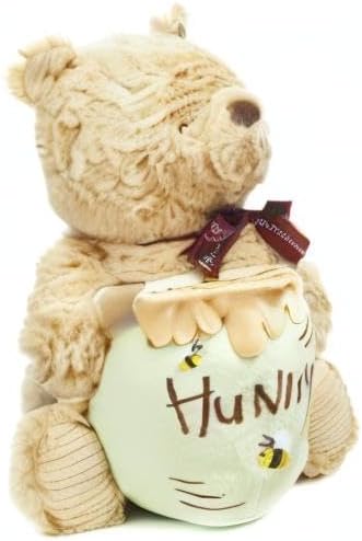 KIDS PREFERRED Disney Baby Classic Pooh Waggy - Musical Plush Stuffed Animal, 13 Inches , Brown