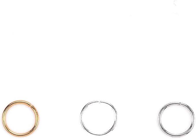 Open Jump Rings Gold 0.9x10mm 200pcs for DIY Jewelry Making Supplies
