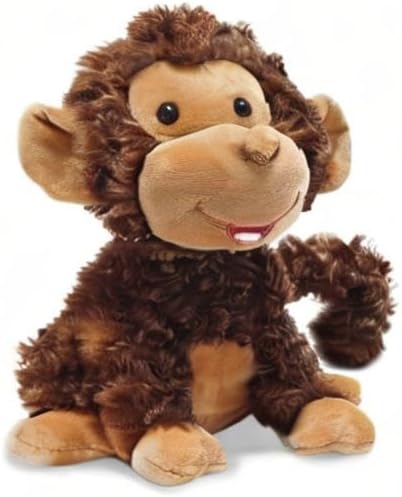 Cuddle Barn - Crackin' Up Coco | Super Soft Animated Twirling Moving Monkey Stuffed Animal Plush Toy | Spins Around Making Monkey Sounds | Great Gift for Toddlers and Kids Ages 1 and Over - 10 Inches