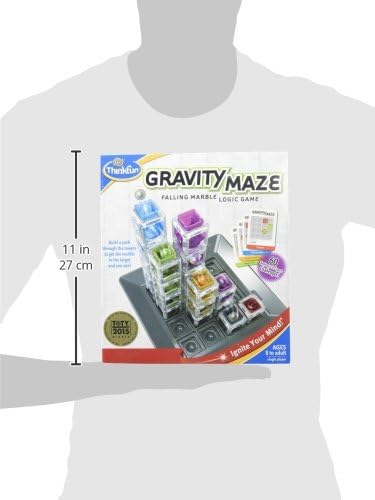 ThinkFun Gravity Maze Marble Run Brain Game and STEM Toy for Boys and Girls Age 8 and Up: Toy of the Year Award Winner