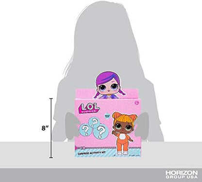 LOL Surprise! Surprise Activity Kit Jewelry Studio by Horizon Group USA.DIY Jewelry Making Kit.Kit Includes 700+ Beads. Alphabet Beads,Round Beads, Metallic Beads,Elastic Cording & More