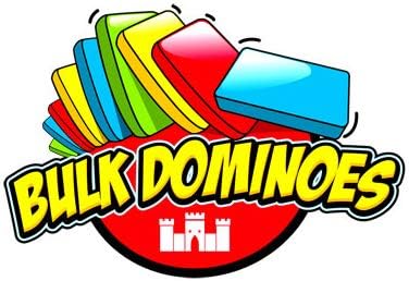 Bulk Dominoes Plastic Bulk 100pcs – Building and Stacking and Chain Reaction Toppling STEAM Toy Blocks for Kids (Yellow)