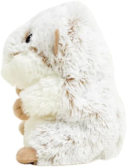 warmies Microwavable & Weighted Stuffed Animals, Hamster - Heated Stuffed Animal Plushie for Warmth & Comfort - Cute Soft Plush Toys for Adults & Children (Boys, Girls, Babies & Toddlers)
