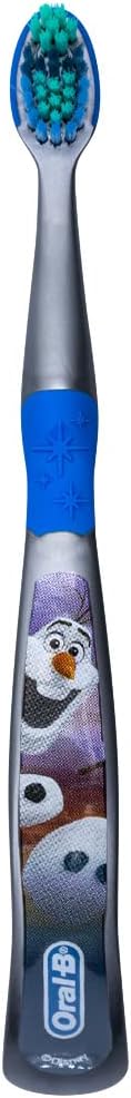 Oral-B Disney Frozen Toothbrush, 3+ YRS, Extra Soft (Characters Vary) - Pack of 3