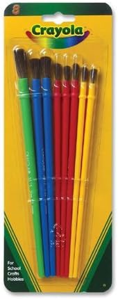 Crayola 05-3516 8 Pack Crayola Arts And Crafts Brush Set