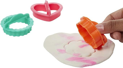 Play-Doh Kitchen Creations Cook 'n Colors Refill Variety Pack with Confetti, Elastix, Drizzle, Metallics, and Color Burst, Non-Toxic (Amazon Exclusive)