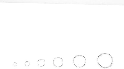 Open Jump Rings Sliver 6 Sizes 2400pcs with Lobster Claw Clasps Set for DIY Jewelry Making Supplies