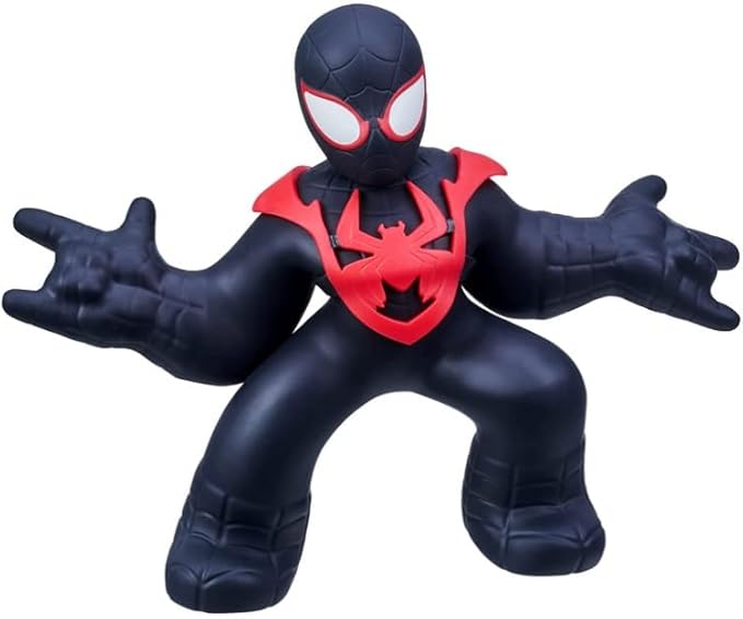 Heroes of Goo Jit Zu Marvel Supagoo Hero Pack 8" Tall Super Stretchy Spider-Man Miles Morales Action Figure
