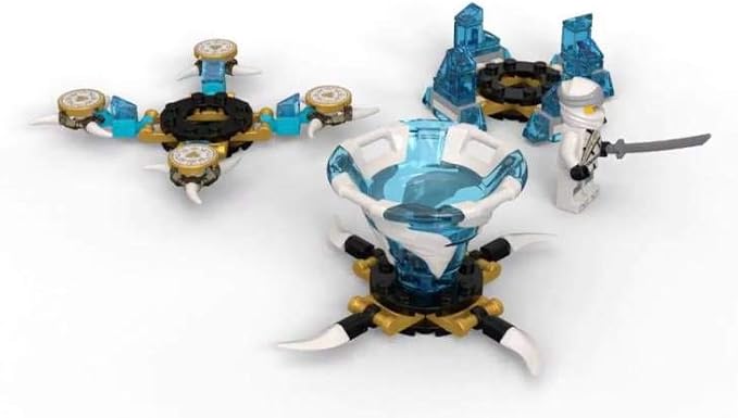 LEGO NINJAGO Spinjitzu Zane 70661 Building Kit (109 Pieces)