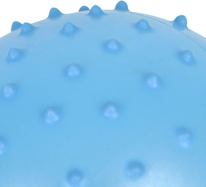 Bedwina Mini Knobby Balls - Bulk 5 Inch Sensory Balls and Spiky Massage Stress Balls with Pump, Fun Bouncy Ball Party Favors