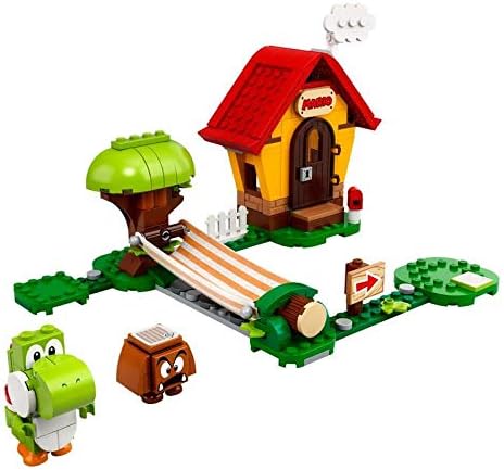 LEGO 71367 Super Mario House & Yoshi Expansion Set Buildable Toy Game, Gifts for Girls & Boys Age 6 Plus Years Old with Yoshi and Goomba Figures